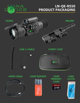 Luna Optics QE-RS50 infographic — File19 Packaging