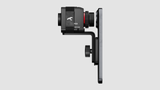 Side profile of Kite Stabi One with smartphone phone mount adapter attached