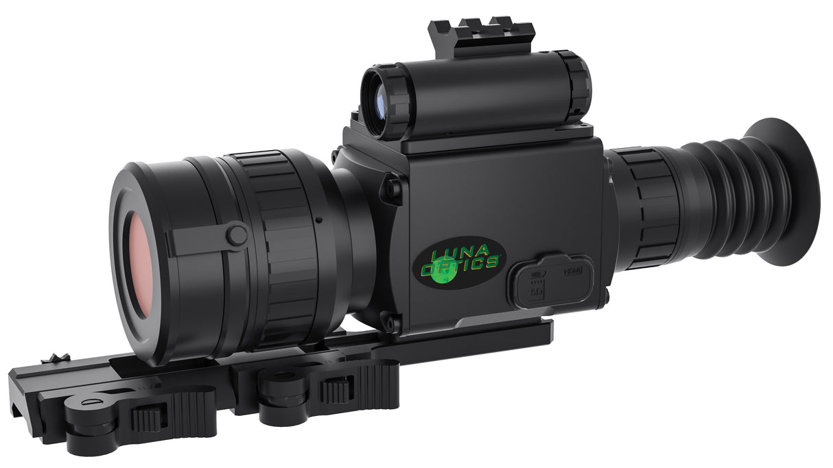 Luna Optics QE-RS50 Quantum Elite 4K 6-36x50 day/night vision riflescope — front view