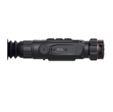 Guide Nova N425 thermal riflescope with quick-release scope mount installed for direct Picatinny rail attachment