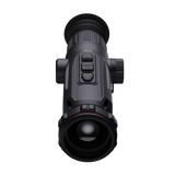 Guide Nova N635S thermal riflescope front view of the 35 mm objective lens below the three-button control panel
