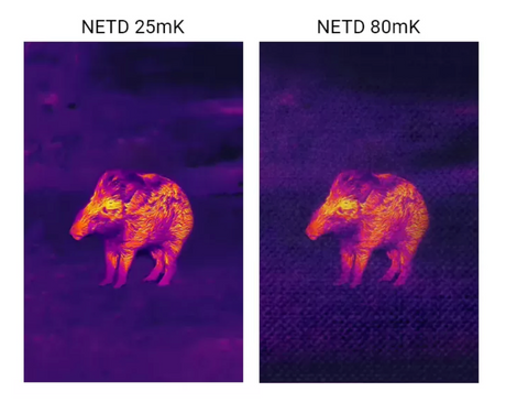 Athlon Cronus ATS Pro NETD thermal sensitivity rating comparison