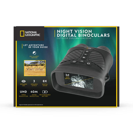 National Geographic Night Vision Digital Binoculars | 80-50155 | 811803035836