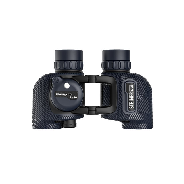 Steiner Navigator 7x30c compass marine binocular, front view