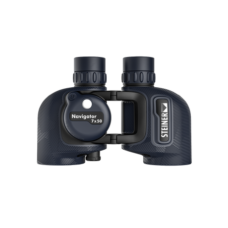 Steiner Navigator 7x50c compass marine binocular, front view