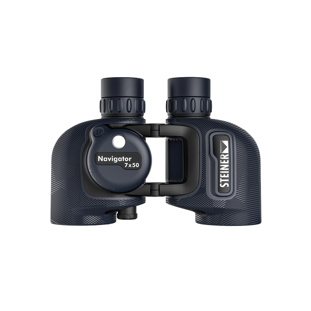 Steiner Navigator 7x50c compass marine binocular, front view