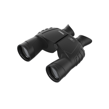 Steiner Tactical T856R 8x56 binocular, angled view showing the NBR rubber-armored low-light body