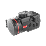 Guide TB650P 2.0 thermal clip-on three-quarter front view with the lens cap closed