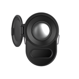 Guide TD 633L thermal monocular left side view showing Guide branding and USB-C port