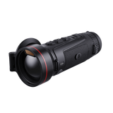Guide Kodiak TK650L 3.0 thermal monocular, three-quarter front view with the lens cap open on the 50mm F0.9 objective
