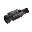 Guide TR 650-A thermal riflescope three-quarter view showing 50mm germanium objective lens, Guide branding, and ergonomic body design