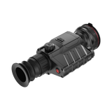 Guide TR 650-A thermal riflescope side profile showing compact form factor and quick-release mount interface
