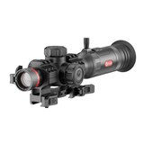 Guide TU425SE thermal riflescope front three-quarter view on white background