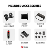 Guide TU425C compact thermal riflescope alternate angle