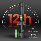 Guide TU650L thermal riflescope LRF module close-up