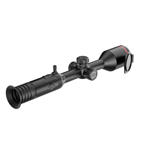 Guide TU650P thermal riflescope rear three-quarter view