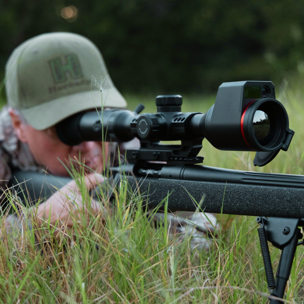 Guide TU650M thermal riflescope objective lens detail