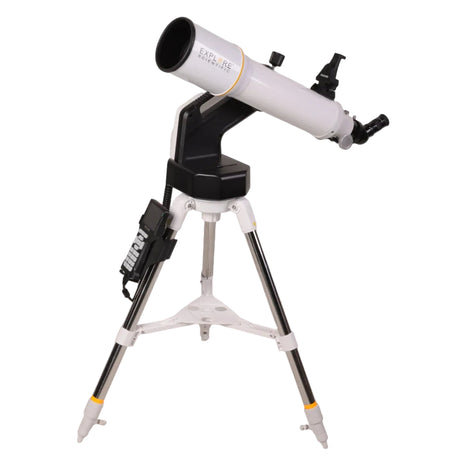 Sidara Pro 102 package from the tube side: 102mm refractor on the Sidara Pro GoTo mount and tripod