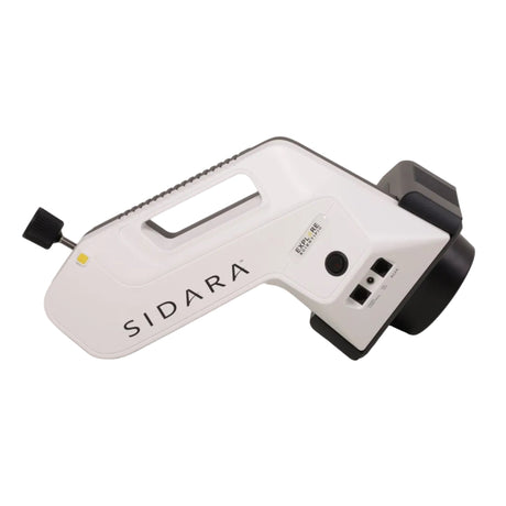 Sidara Pro GoTo mount arm on its own with SIDARA lettering and control ports, Sidara Pro 80 package