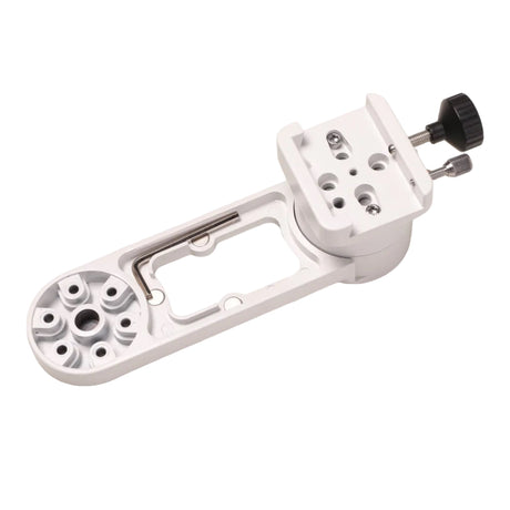 Sidara Essential mount arm on its own, showing the dovetail saddle and clamp knob, Essential 102 package