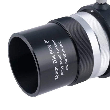 Explore Scientific 8x50 Straight Through Illuminated Viewfinder with Bracket and Illuminator II | VFEI0850–01 | 812257011971