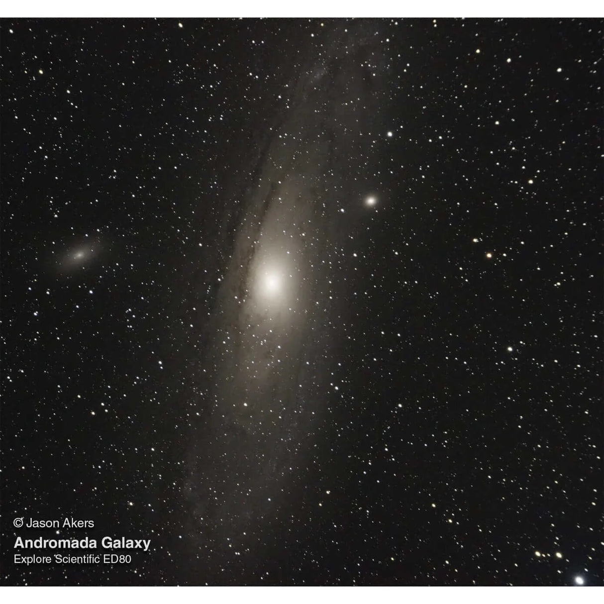 Explore Scientific ED80 80mm f/6 FCD100 Triplet Refractor Telescope | FCD100-0806-02 | 811803034372
