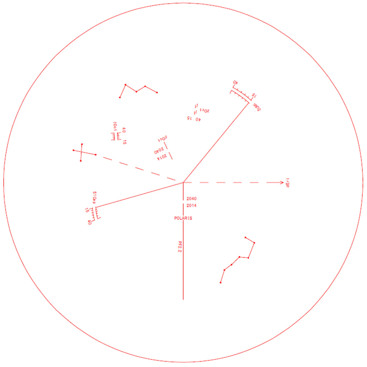Vixen Telescope Polar Alignment Scope PF-L II | ES35532 | 4955295355327