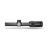Kite Optics B6 1-6x24 riflescope side profile showing capped turrets and compact 24mm objective
