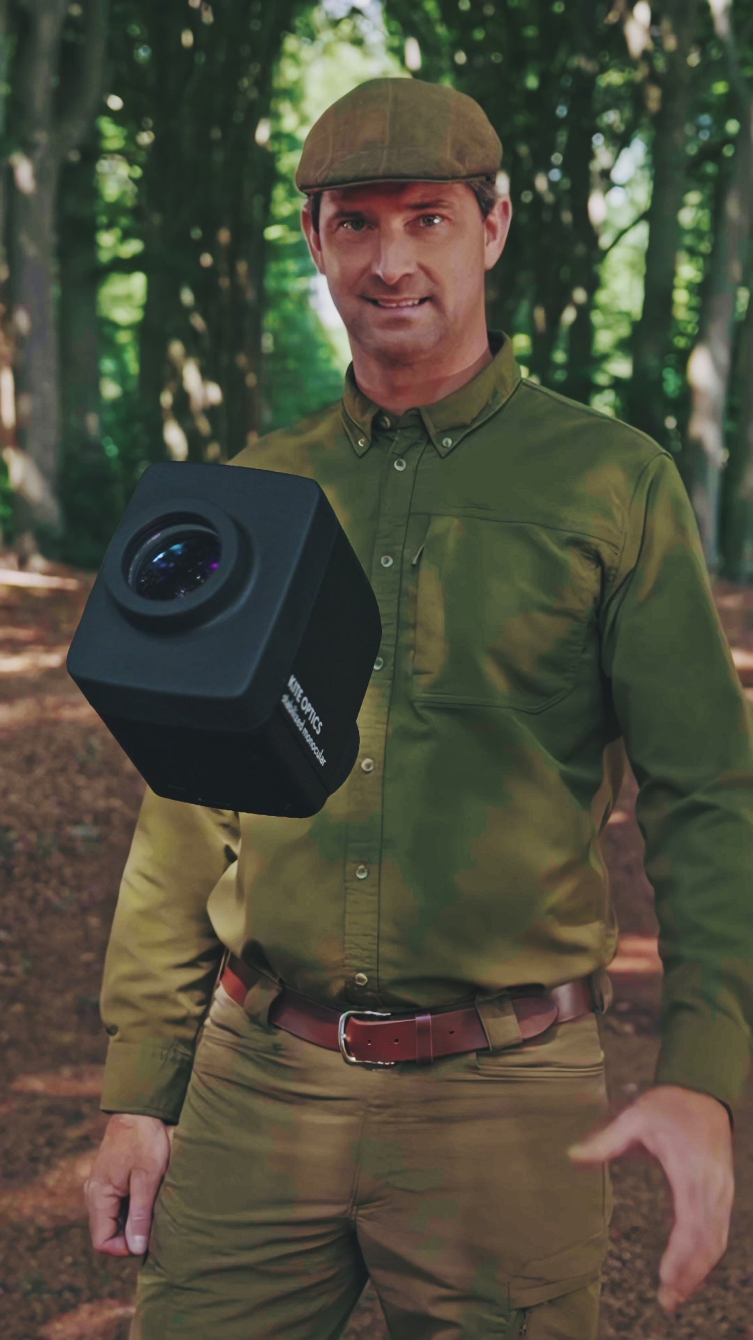 Kite Optics Stabi One digiscoping video - hunting