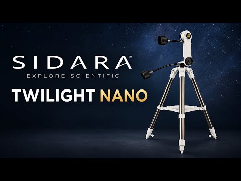 Explore Scientific Sidara Nano alt-az mount, the mount in this package, unboxing and first look (Explore Scientific)