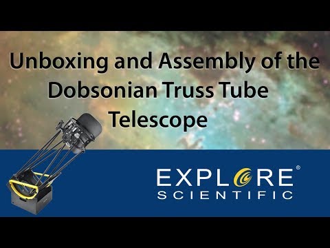 Explore Scientific 12" f/5 Truss Tube Dobsonian Telescope - ES-DOB1245-01