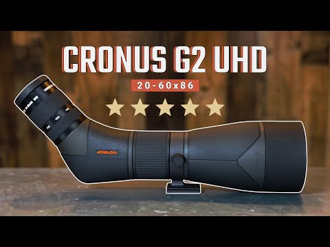 Athlon Cronus G2 UHD Spotting Scope – Sharp, Clear, Rugged