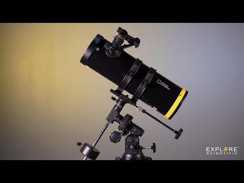 National Geographic NG114mm Newtonian Telescope w/ Equatorial Mount