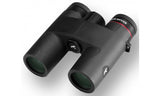 Kite Optics Lynx HD+ 10x30 compact binoculars showing 30mm objective lenses and rubber armor