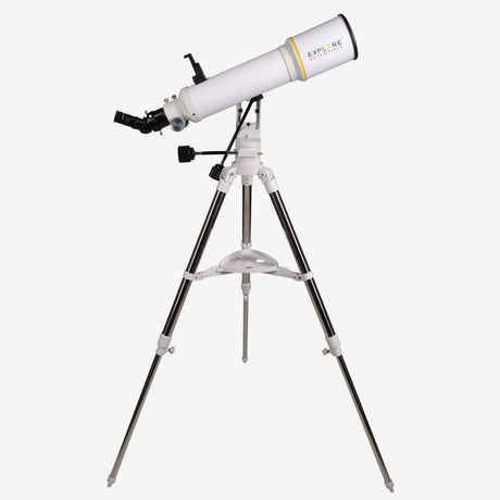 Explore Scientific Sidara Pro 102 — 102mm refractor telescope on Sidara Pro GoTo mount with tripod
