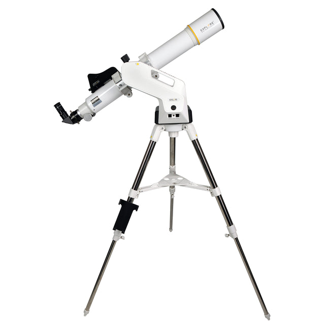 Explore Scientific Sidara Pro 80 — 80mm refractor telescope on Sidara Pro GoTo mount with tripod