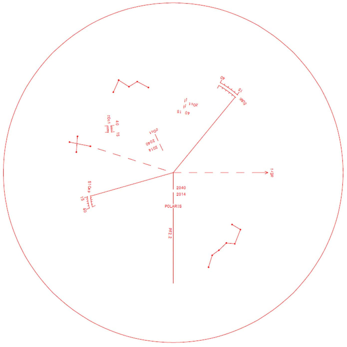 Vixen Portable Equatorial Mount POLARIE Polar Scope PF-L II | ES35533 | 4955295355334