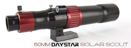 DayStar Filters Solar Scout 60mm f/15.5 H-alpha Carbon Fiber Solar Telescope (Chromosphere, OTA Only) | SS60C | 724696426134